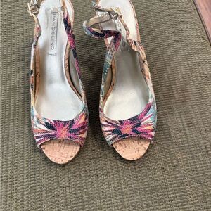 Bandolino Women's Colorful Wedge Sandals